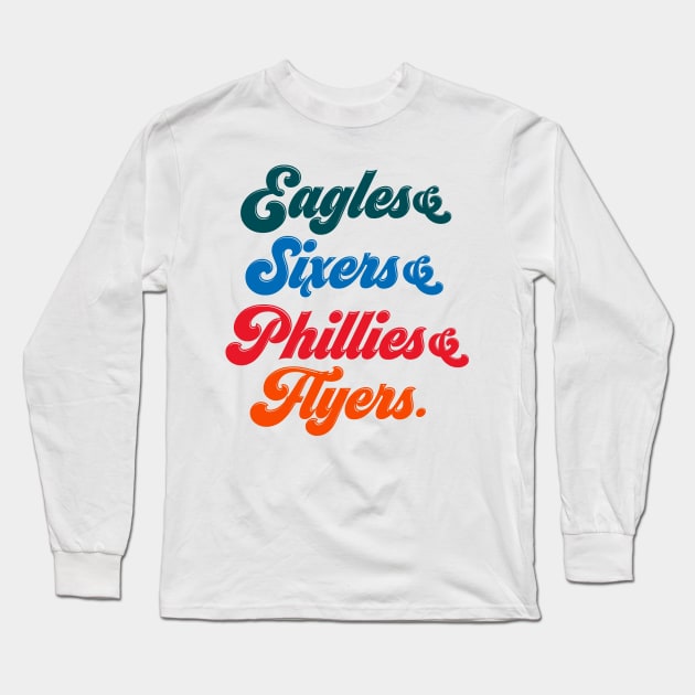 Philadelphia Long Sleeve T-Shirt by cbpublic